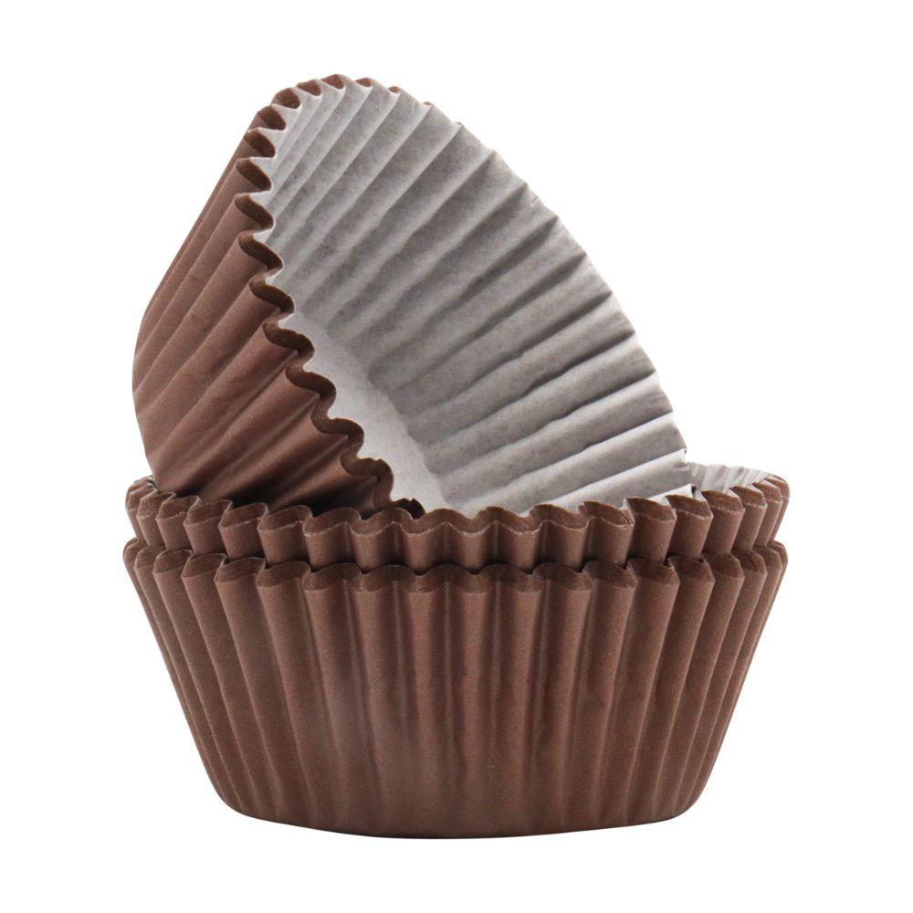 PME Chocolate Brown Cupcake Cases x 60