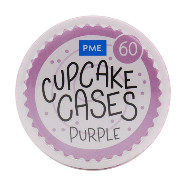 PME Purple Cupcake Cases x 60