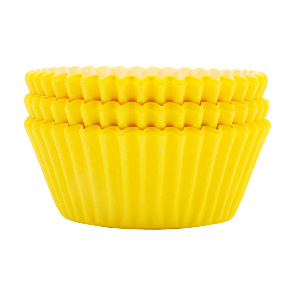PME Yellow Cupcake Cases x 60