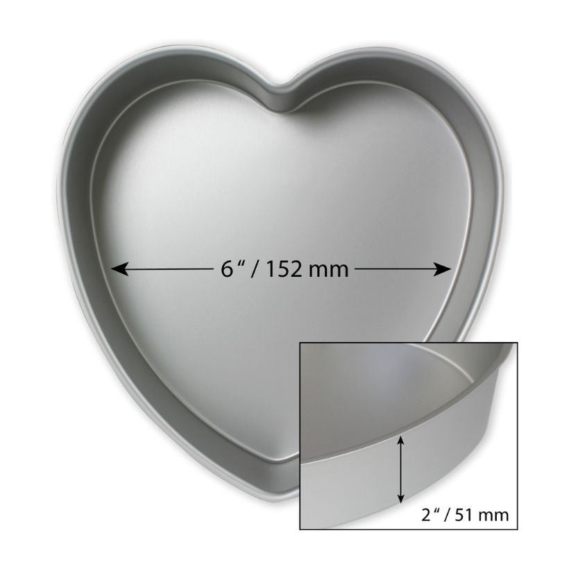 PME 2" Deep Heart Cake Tin