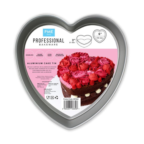 PME 2" Deep Heart Cake Tin
