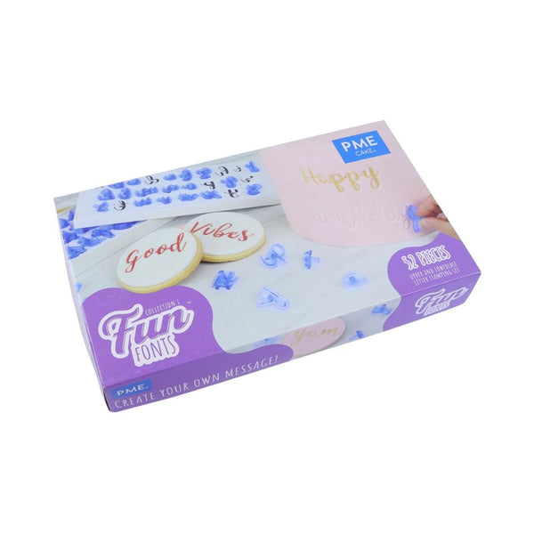 PME Fun Fonts Embossing Collection - Letters