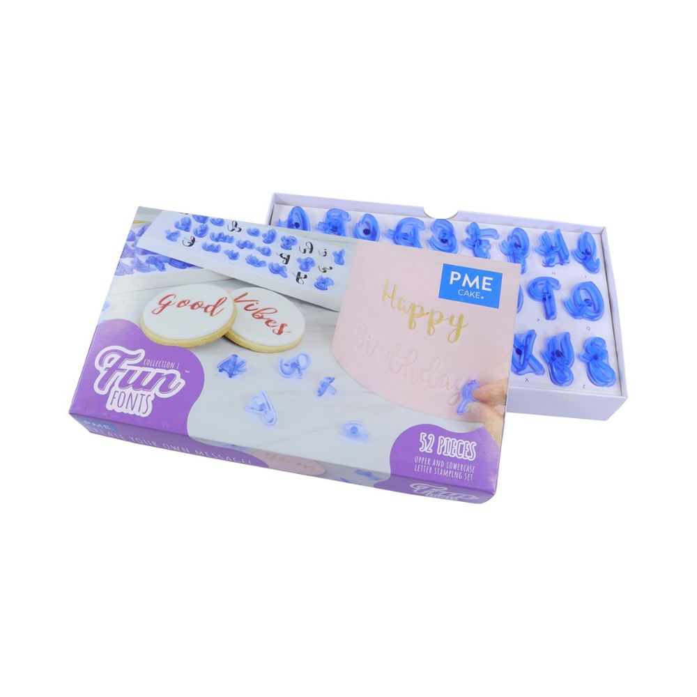 PME Fun Fonts Embossing Collection - Letters
