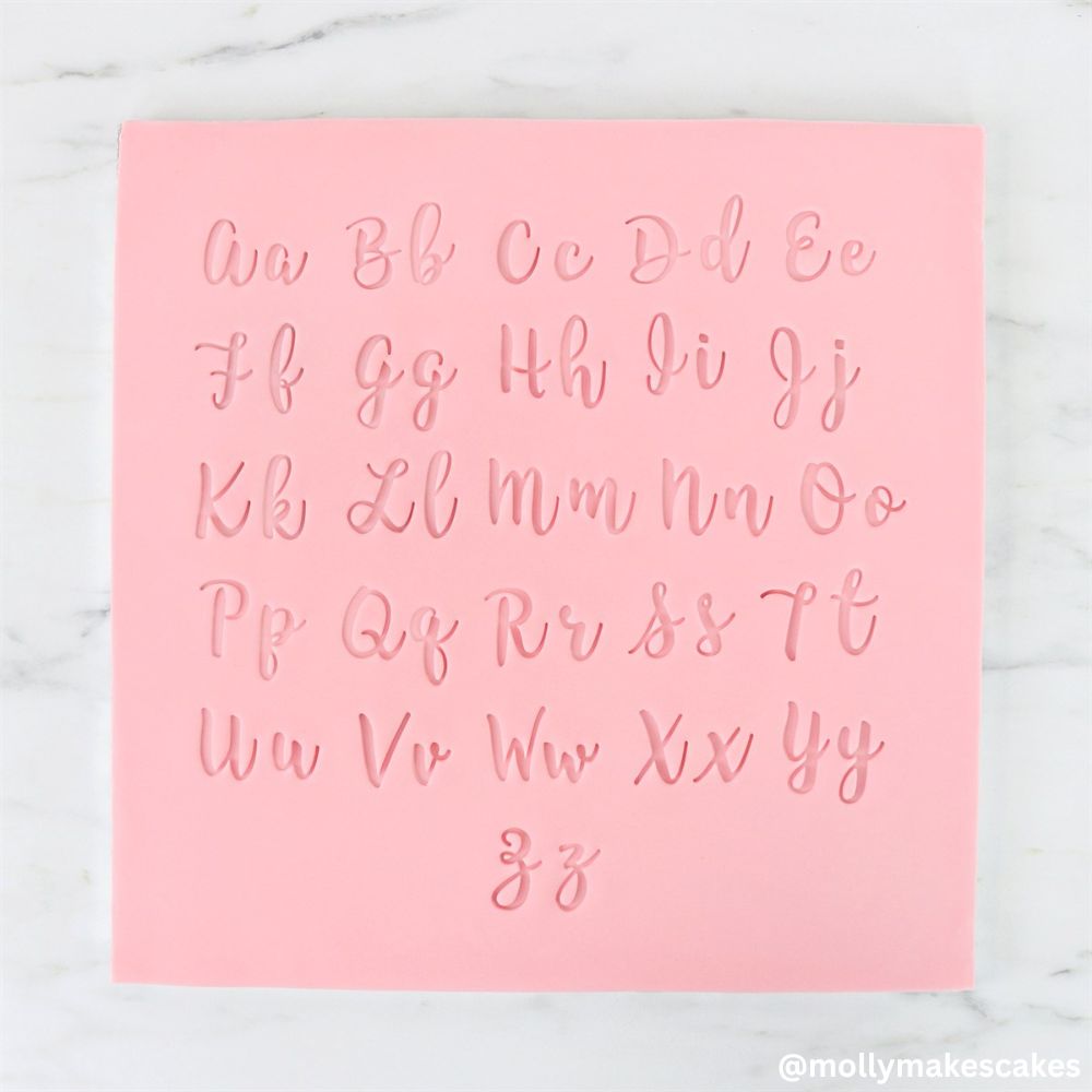 PME Fun Fonts Embossing Collection - Letters