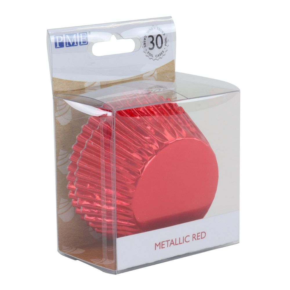PME Metallic Red Cupcake Cases x 30