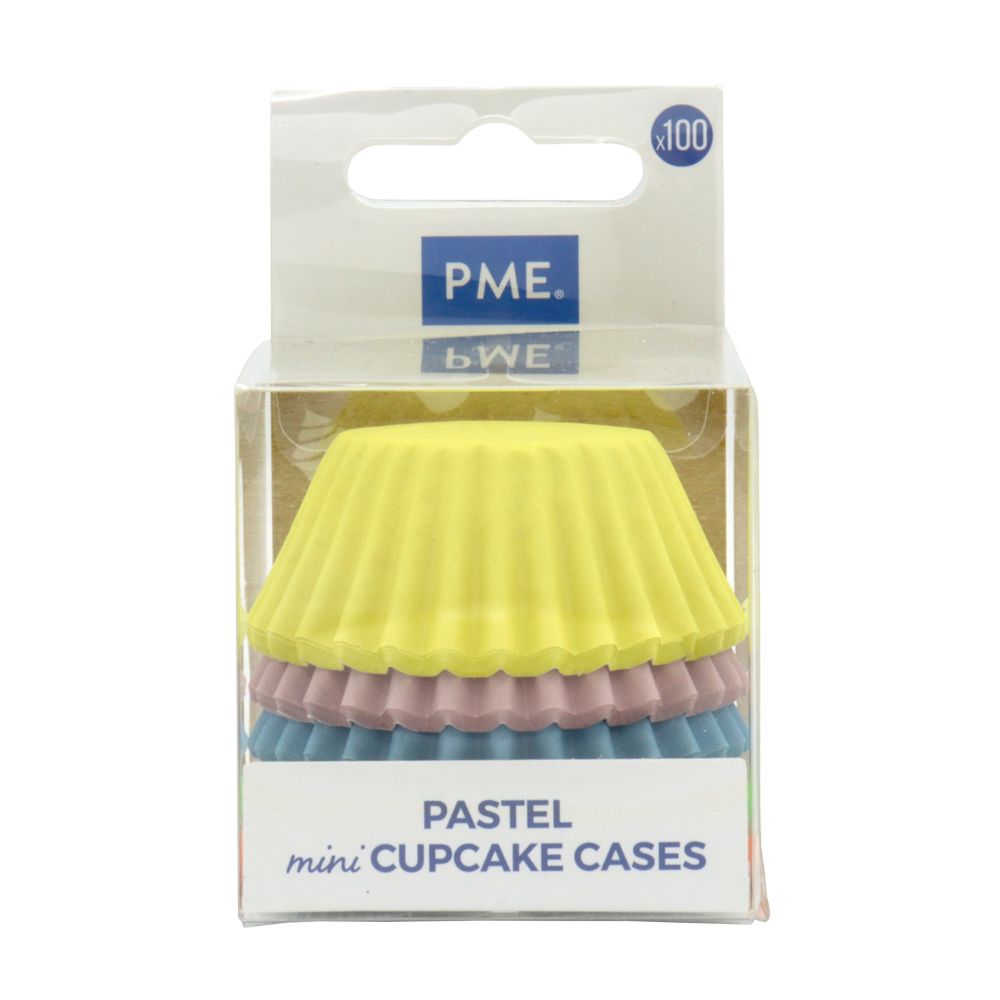 PME Mini Pastel - Baking Cases - Pack of 100