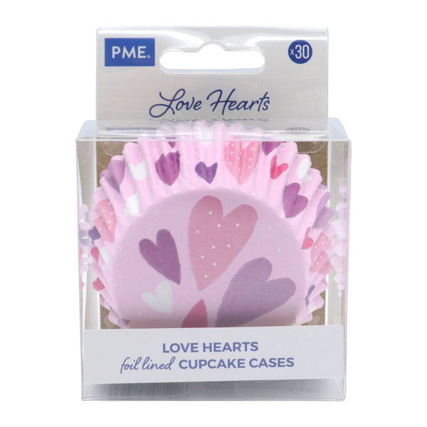 PME Love Hearts Cupcake Cases x 30