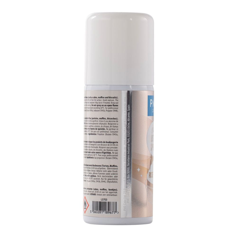 PME Rose Gold - Edible Lustre Spray Icing Colouring 100ml