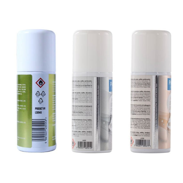 PME Set of 3 Lustre Sprays
