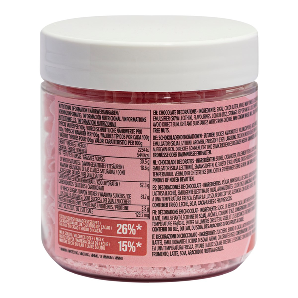 PME Strawberry - Belgian Chocolate Curls 85g