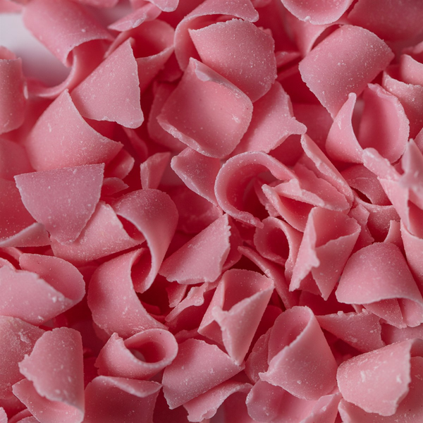 PME Strawberry - Belgian Chocolate Curls 85g