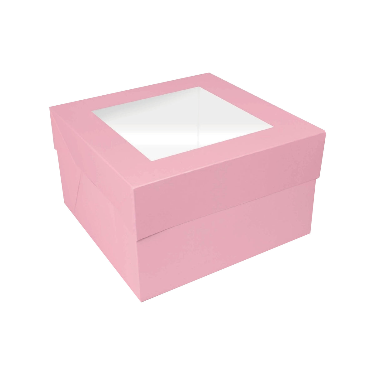 Simply Making 6" Deep Baby Pink Matt Finish Cake Box With Window
