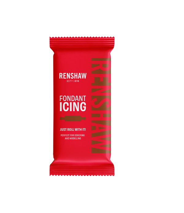 Renshaw Dark Brown - Just Roll With It Sugarpaste Fondant Icing 250g
