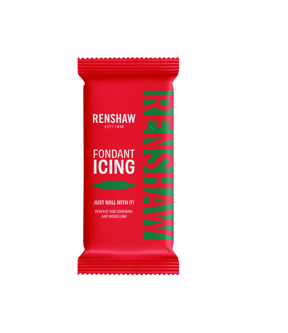 Renshaw Emerald Green - Just Roll With It Sugarpaste Fondant Icing 250g