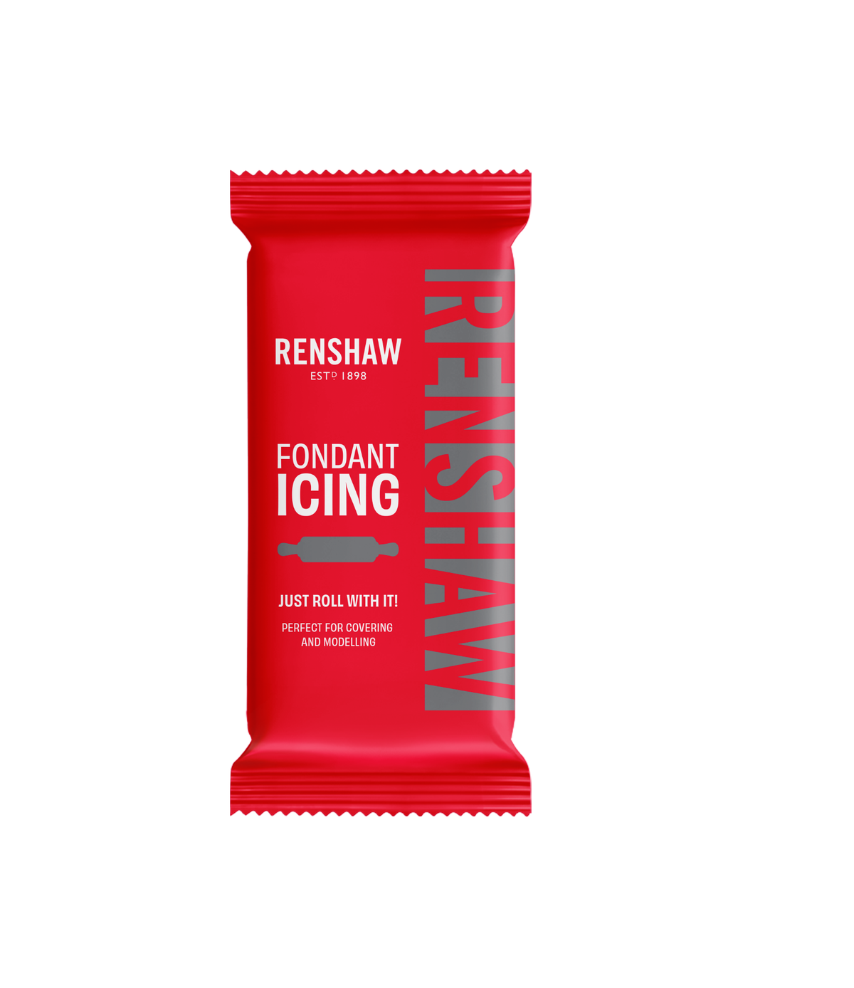 Renshaw Grey - Just Roll With It Sugarpaste Fondant Icing 250g