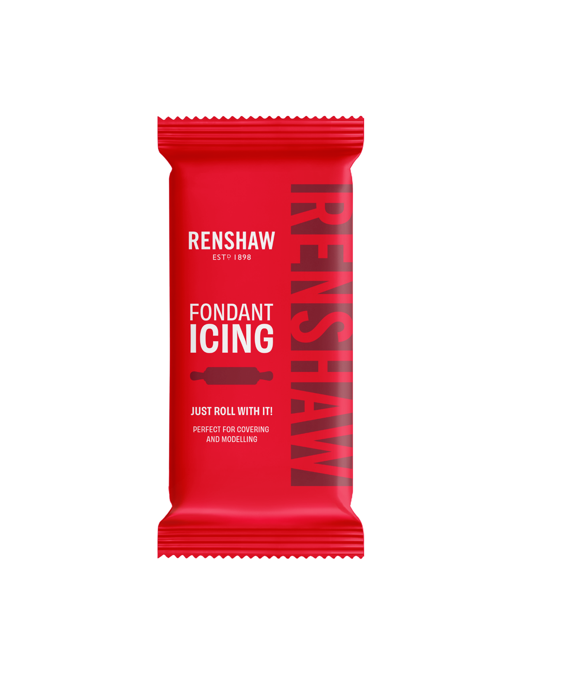 Renshaw Ruby Red - Just Roll With It Sugarpaste Fondant Icing 250g