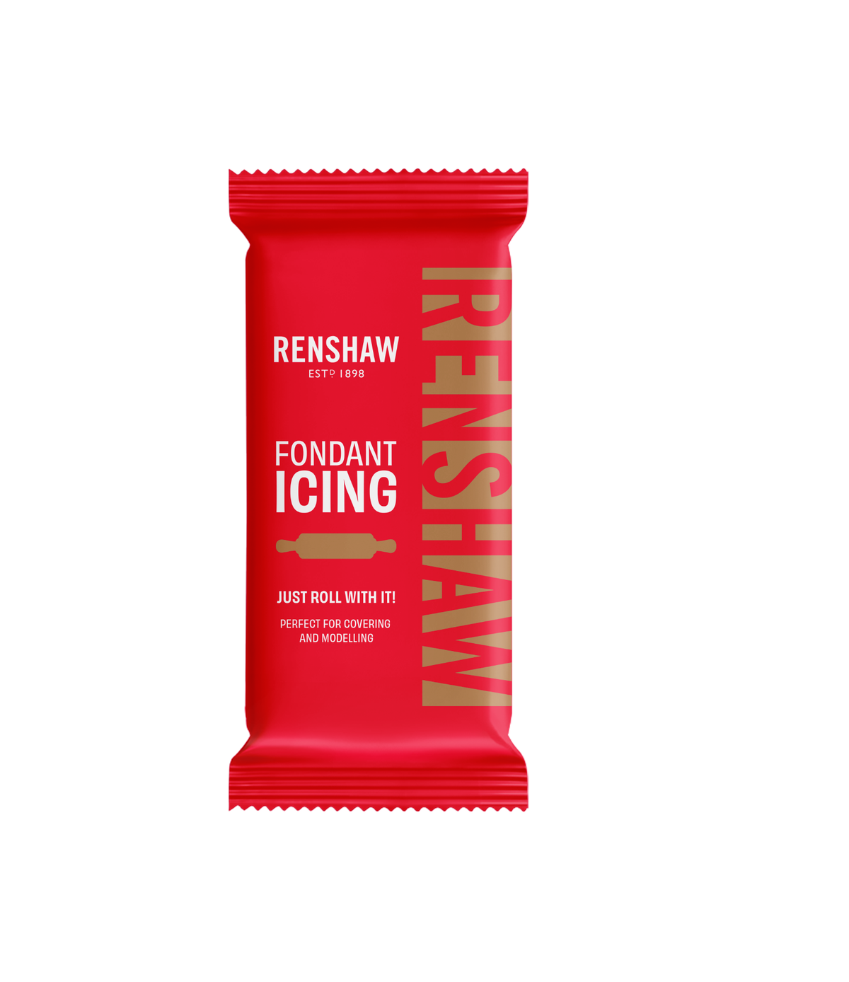 Renshaw Teddy Brown - Just Roll With It Sugarpaste Fondant Icing 250g