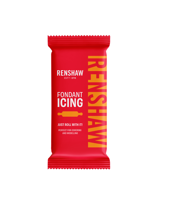 Renshaw Tiger Orange - Just Roll With It Sugarpaste Fondant Icing 250g