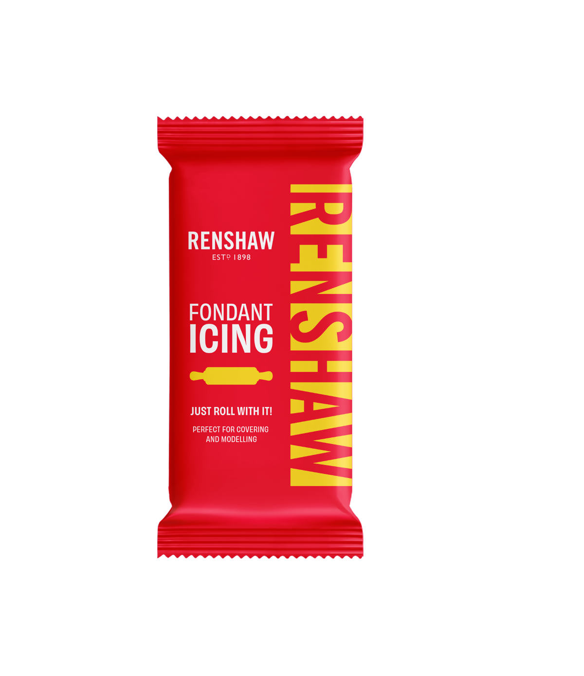 Renshaw Yellow - Just Roll With It Sugarpaste Fondant Icing 1kg - Renshaw