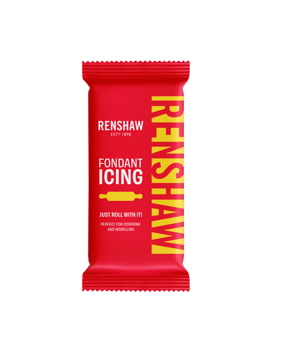 Renshaw Yellow - Just Roll With It Sugarpaste Fondant Icing 1kg - Renshaw