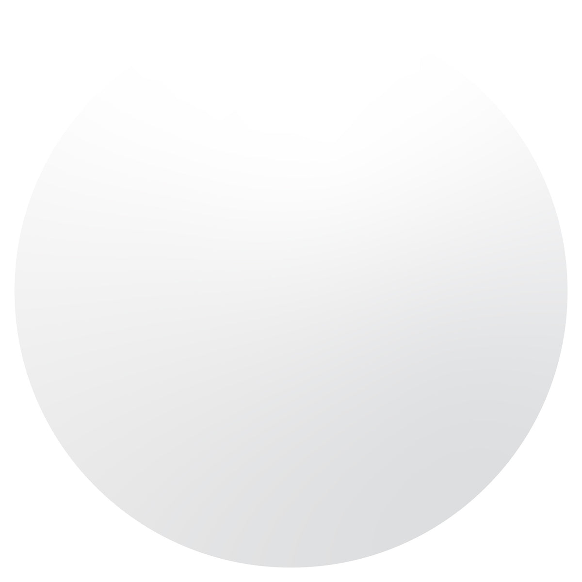 Simply Making 5mm White Round Gloss Masonite Board