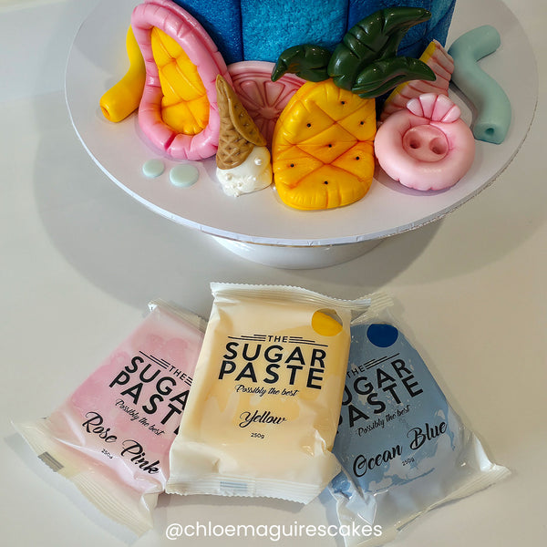 THE SUGAR PASTE Beach Days The Sugar Paste Bundle (Rose Pink, Yellow, Ocean Blue)