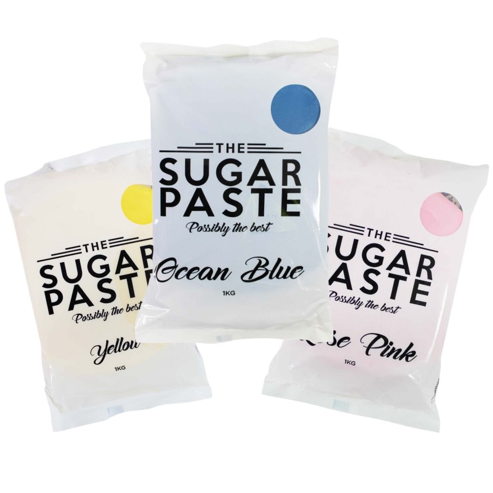 THE SUGAR PASTE Beach Days The Sugar Paste Bundle (Rose Pink, Yellow, Ocean Blue)
