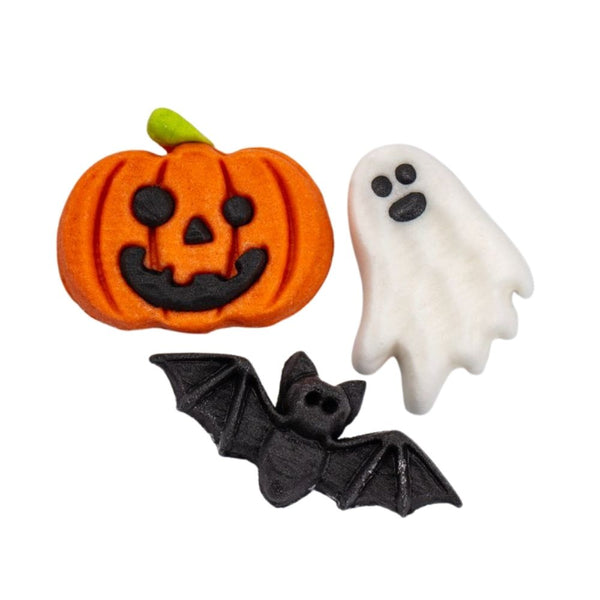 PME Mixed Halloween Character Edible Cake Decorations Pack of 12