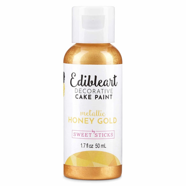 Sweet Sticks Honey Gold - Metallic Edible Art Paint 50ml