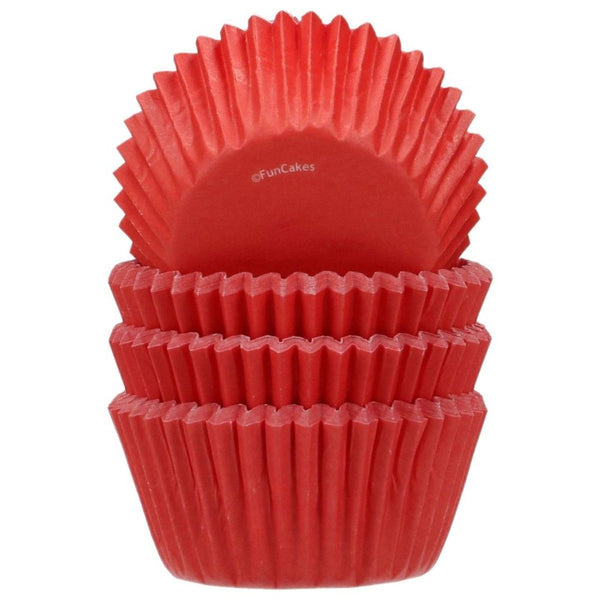 FunCakes Red - Mini Baking Cups x 100