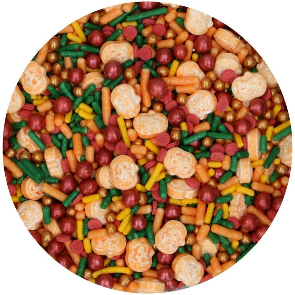 FunCakes Pumpkin Glow 3D Sprinkle Medley 70g