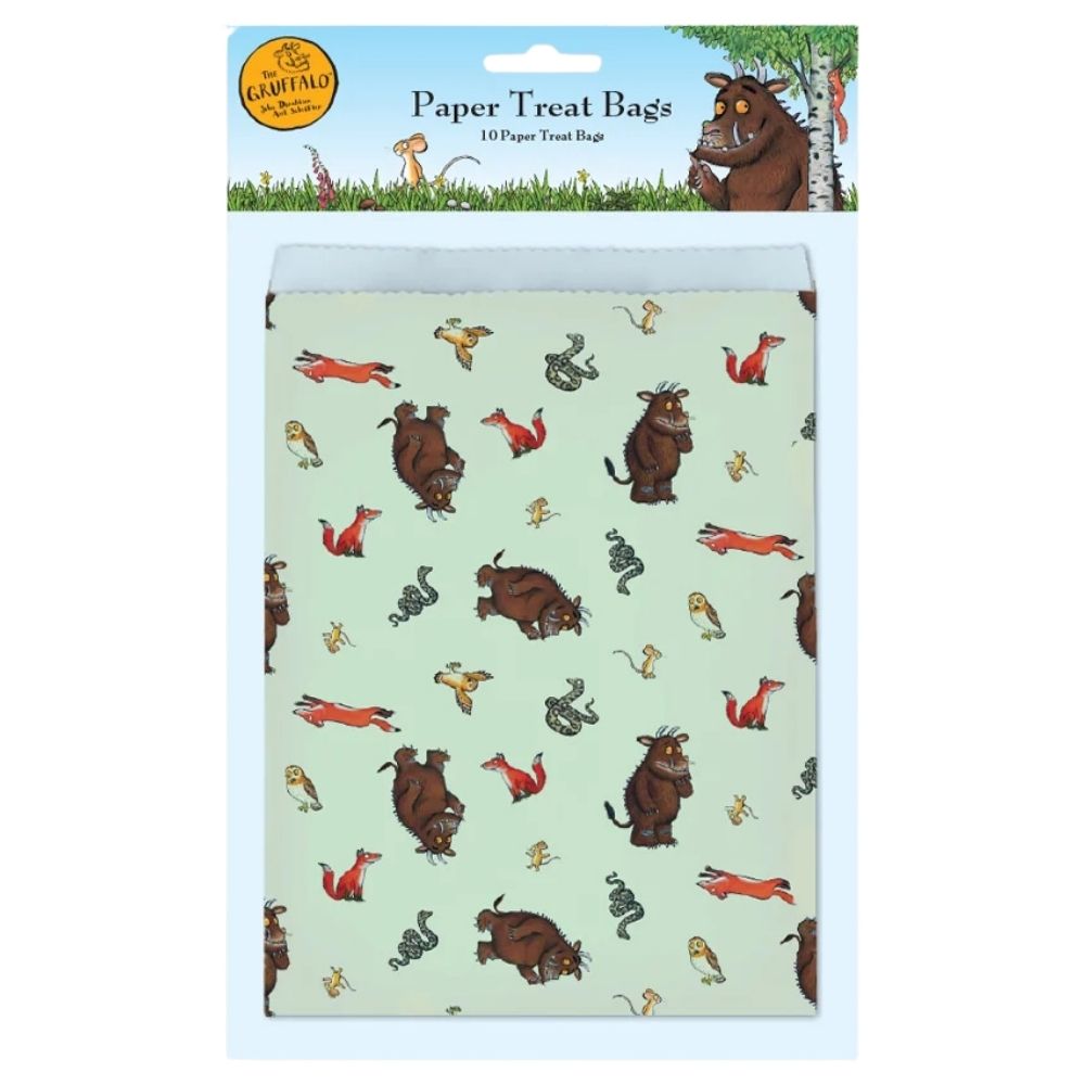 Anniversary House The Gruffalo Paper Treat Bags x 10
