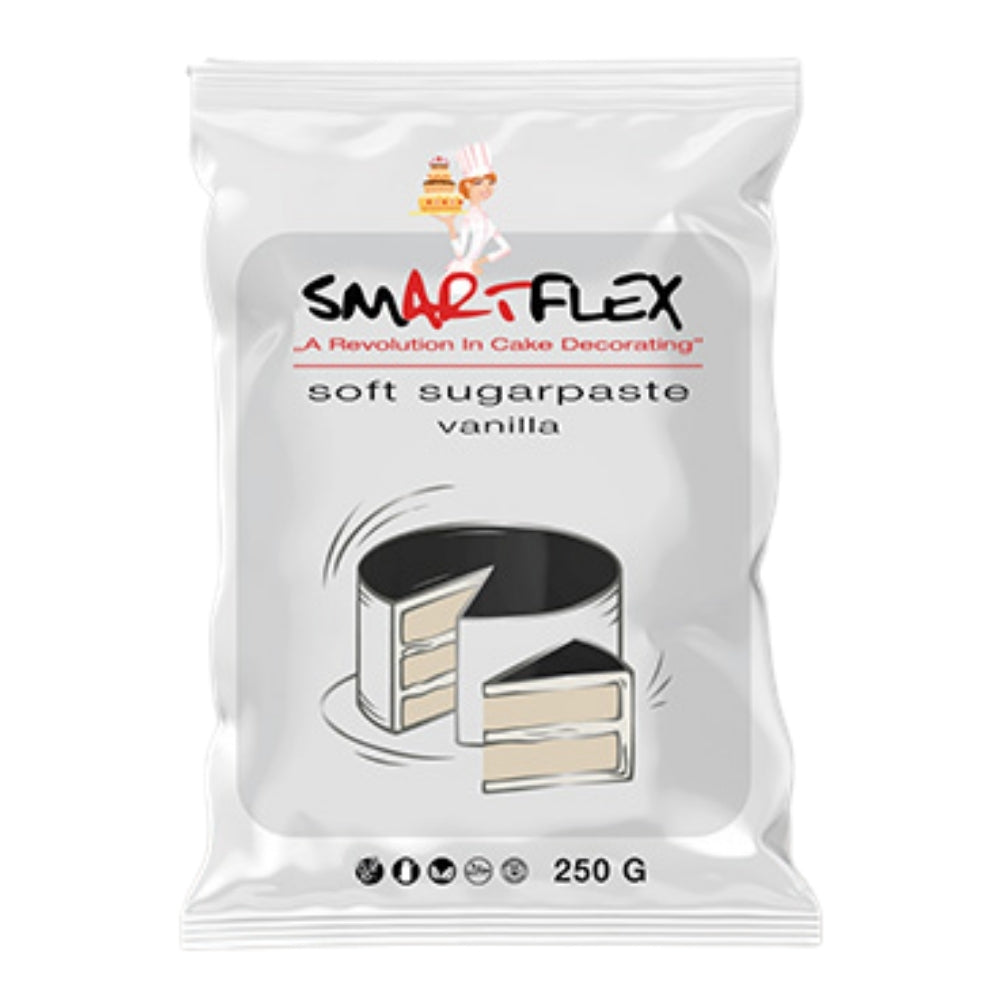 Smartflex Black Vanilla Soft Sugarpaste