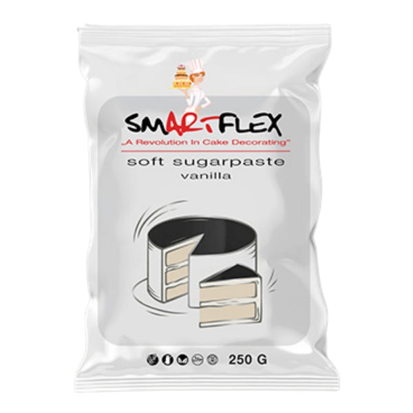Smartflex Black Vanilla Soft Sugarpaste