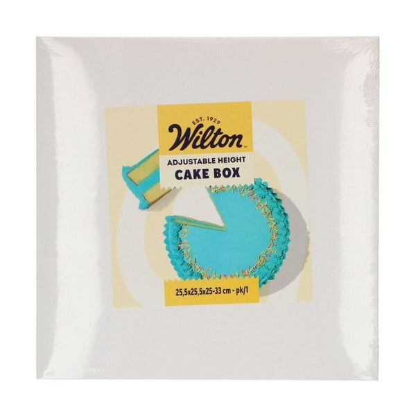 Wilton Height Adjustable White Cake Box
