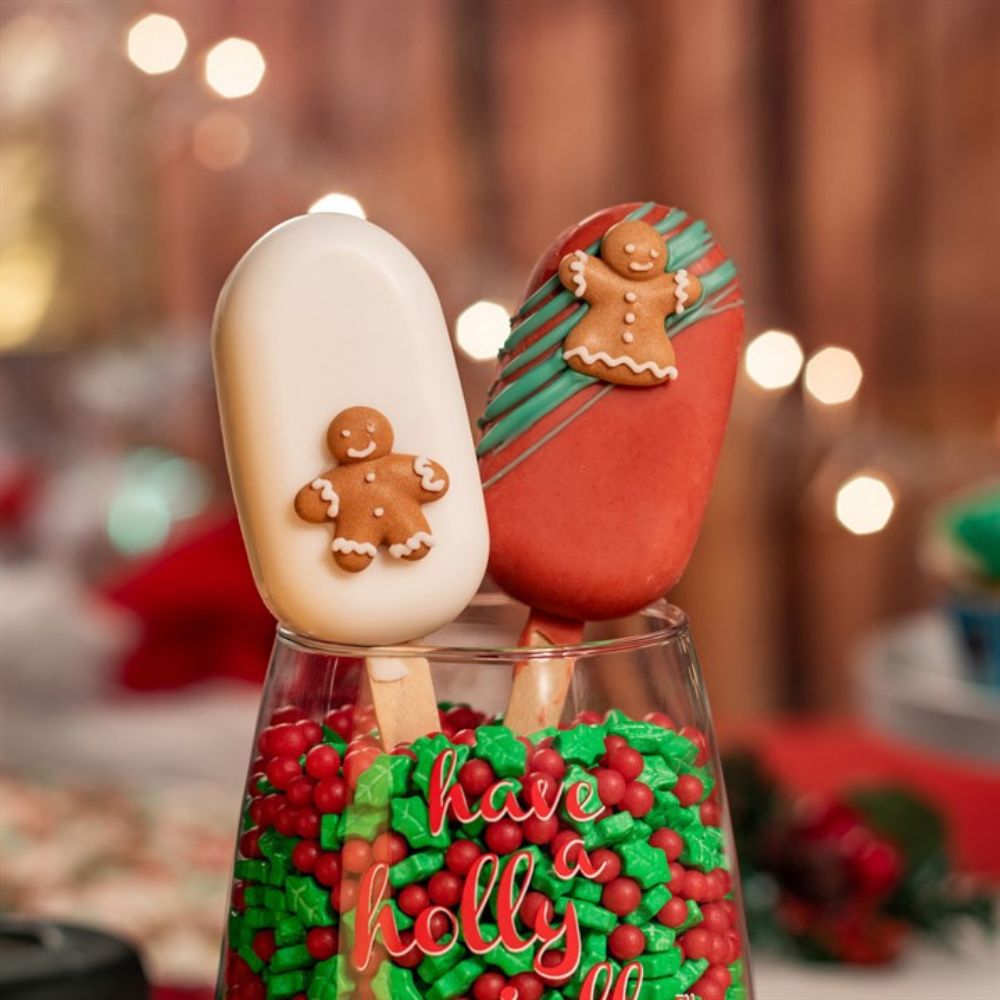 Culpitt Gingerbread Village Edible Sugar Toppers Set Of 12