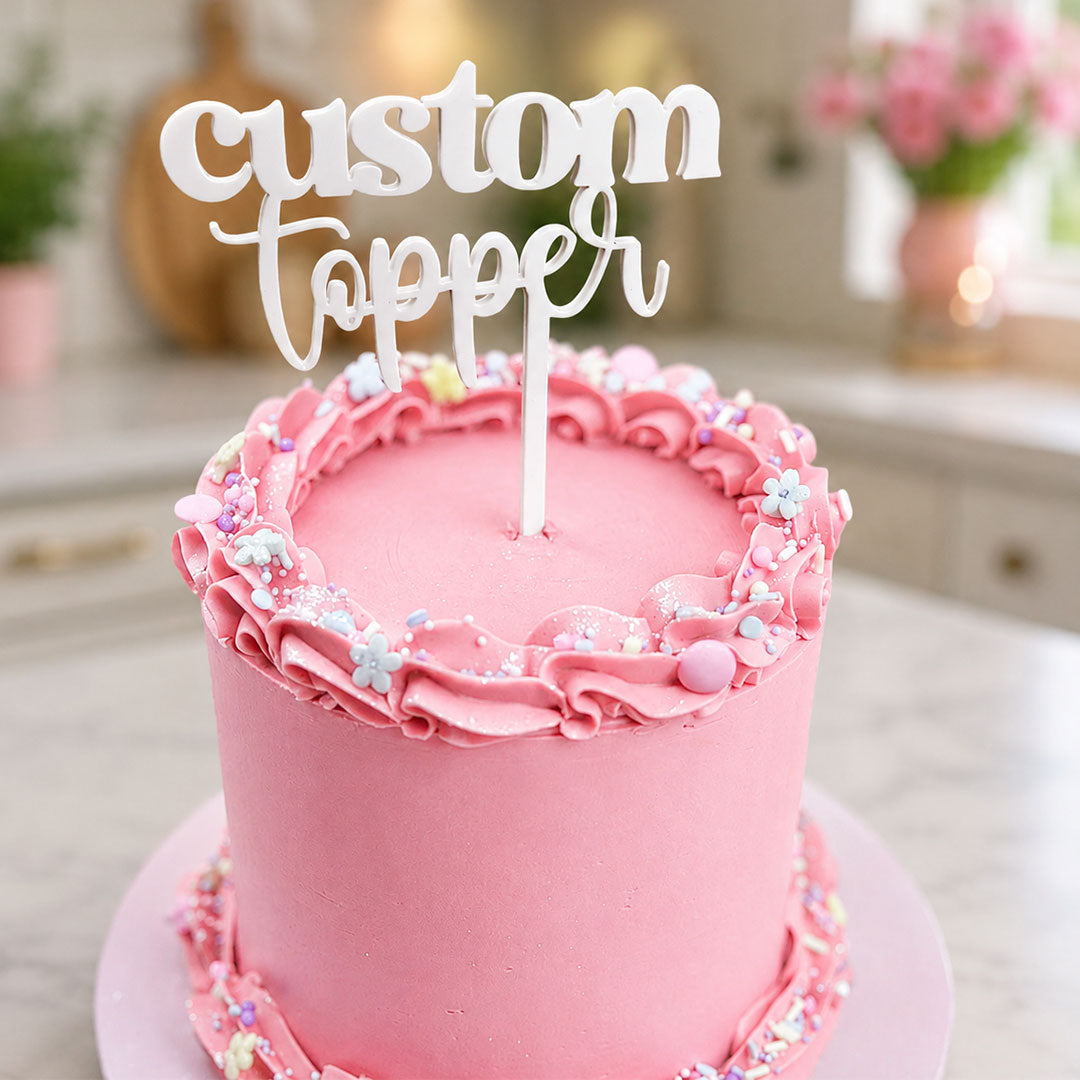 The Cake Decorating Co. Custom Cake Topper