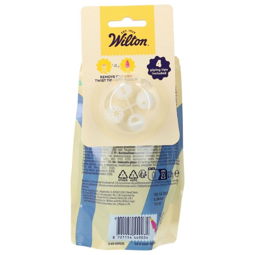 Wilton Blue - Decorator Icing 212g