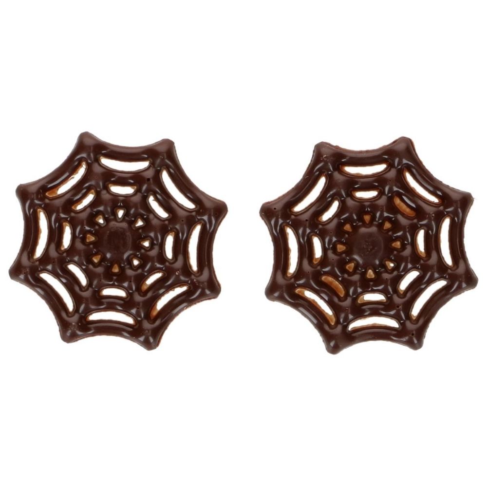 FunCakes Spider Webs Chocolate Decorations Pack of 6