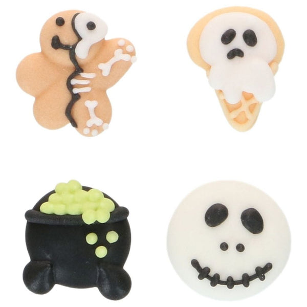 FunCakes Haunted Treats Sugar Decorations Set of 8