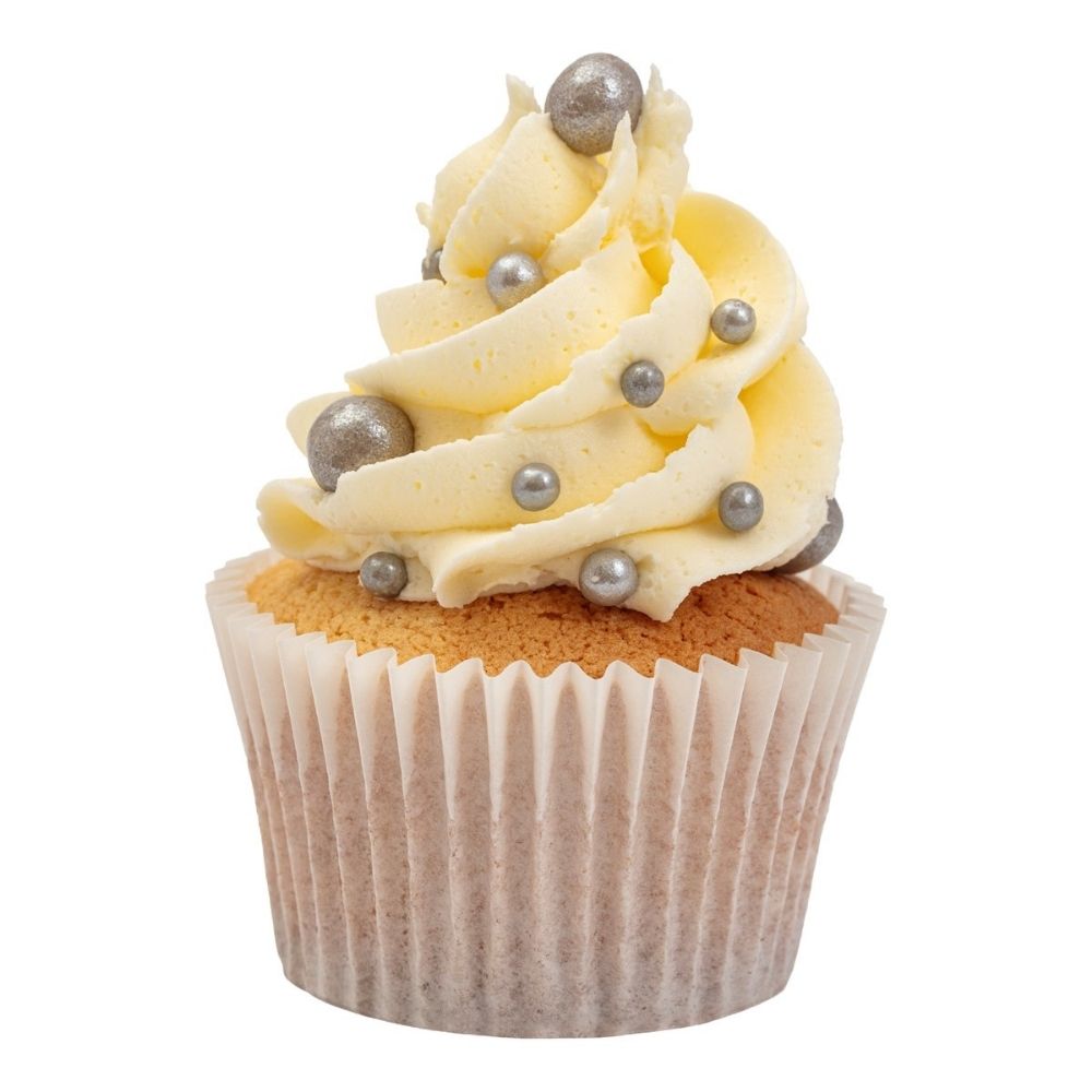 PME Mixed Sizes Silver Pearl Sprinkles 76g