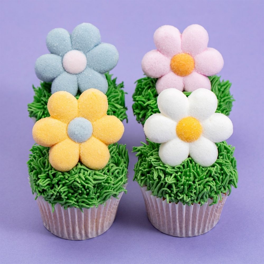PME Pastel Flowers Marshmallows Pack of 12