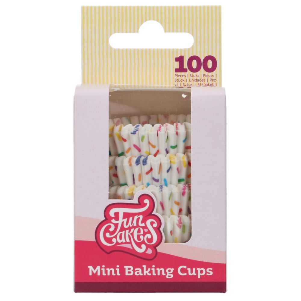 FunCakes Sprinkles - Mini Baking Cups x 100