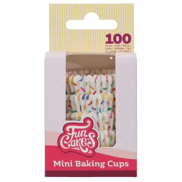 FunCakes Sprinkles - Mini Baking Cups x 100