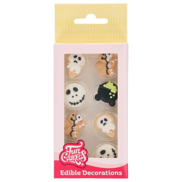 FunCakes Haunted Treats Sugar Decorations Set of 8