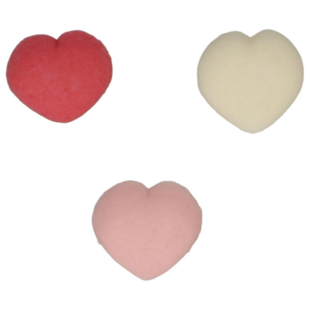 FunCakes Small Hearts Sugarpaste Decorations Set of 30
