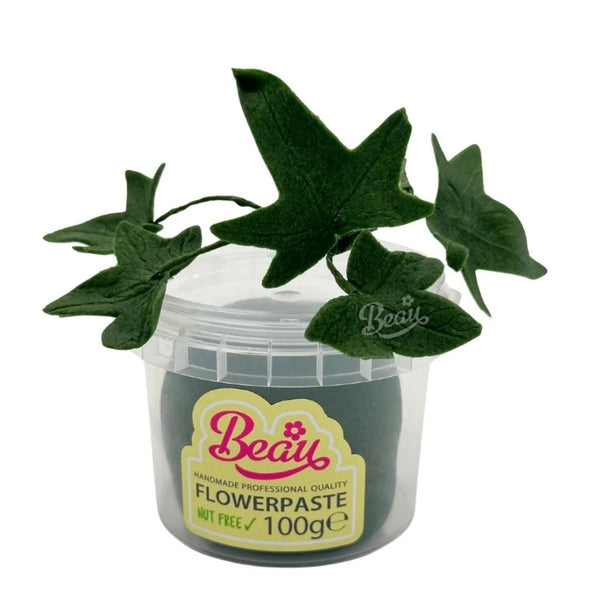 Beau Products Holly Green Dark Ivy Flower Paste 100g