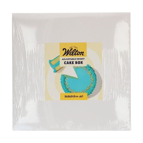 Wilton Height Adjustable White Cake Box