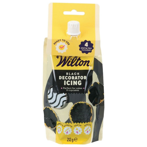 Wilton Black - Decorator Icing 212g