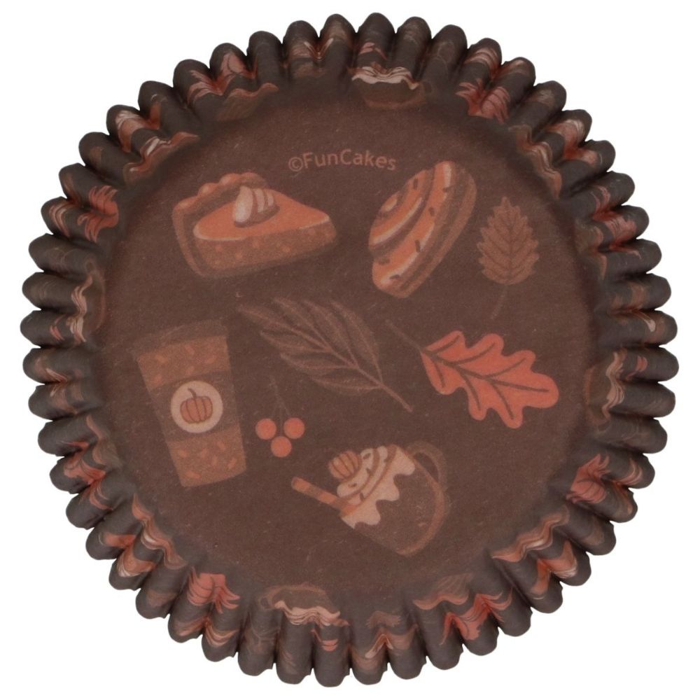 FunCakes Cosy Fall Baking Cups Pack x 48